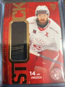 Jiří Průžek Stick 09/20 Slavie 25/26 2. série
