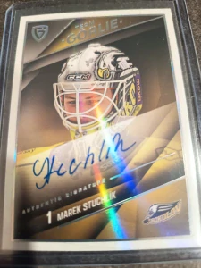 Marek Stuchlík Team Goalie signature 10/10 Sokolov 25/26 2. série
