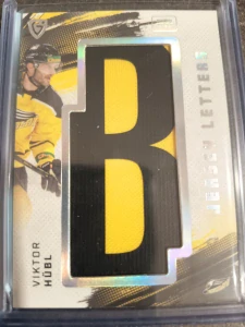 Viktor Hubl Jersey letter 3/4 Sokolov 25/26 2. série