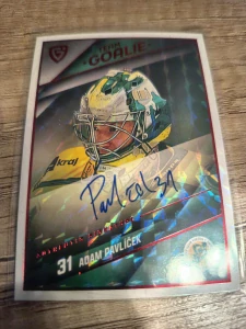 Adam Pavlíček Goalie signature limit 5 Vsetín 25/26