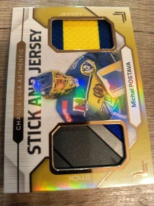 Michal Postava Stick and Jersey 16/20