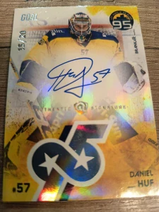 Daniel Huf Signature 15/20 95. výročí Zlinského hokeje