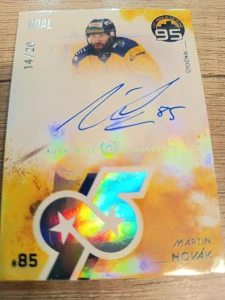 Martin Novák Signature 14/20 95. výročí Zlinského hokeje