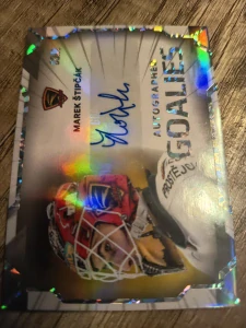 Marek Štipčák Goalies autograph 11/25
