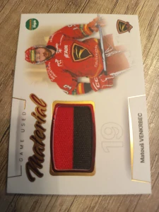 Matouš Venkrbec Game used material 11/30