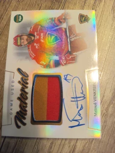 Matouš Venrbec Game used material Promo