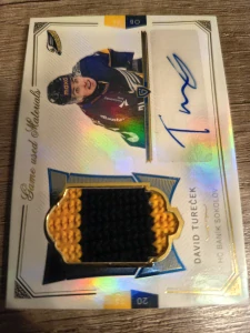 David Tureček Game used material 07/20