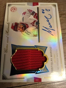 Rostislav Marosz Game used material 06/20
