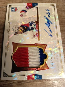 Michal Vodný Game used material 05/10