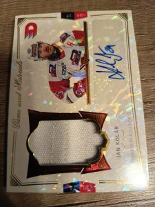 Jan Kolář Game used material 03/10