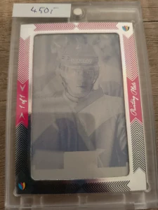 Josef Mikeš Printing plate pink