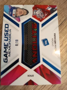 Adam Měchura Game used memorabilia 06/10