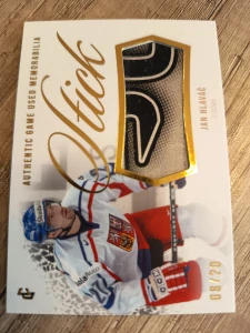 Jan Hlaváč Authentic game used memorabilia 08/20