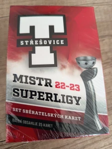 Tatran Střešovice Mistr Superligy 22-23 Goal cards