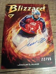 Jakub Lauko Blizard auto 22/55