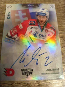 Juraj Mikúš Foreign Legion signature 12/15