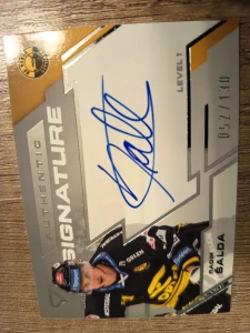Radim Šalda authentic signature 52/130