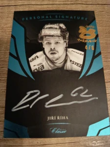 Jiří Říha personal signature Expo Pardubice 4/6