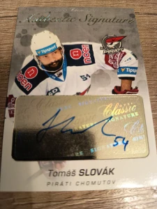 Tomáš Slovák authentic signature 18/29