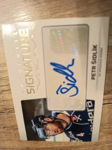 Petr Šidlík authentic signature 13/29