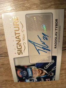 Radoslav Tybor authentic signature 5/6