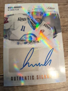 Michal Moravčík Authentic signature  1/6