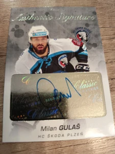 Milan Gulaš authentic signature 08/29