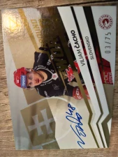 Wiliam Čacho Around the world signature 03/75