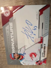 Daniel Kurovský authentic signature 29/130
