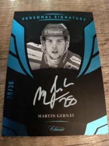 Martin Gernát personal signature 20/30