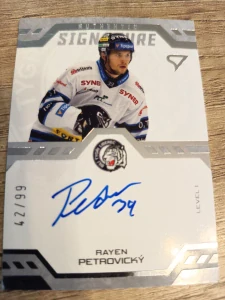 Rayen Petrovický authentic signature level 1 42/99