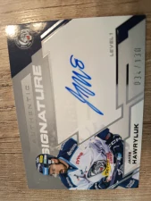 Jayce Hawryluk authentic signature 34/130