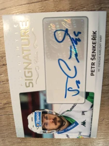 Petr Šenkeřík authentic signature 18/29