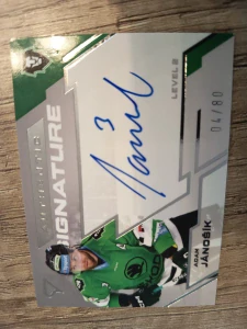Adam Janošík Authentic signature level 2 04/80
