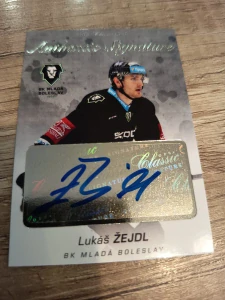 Lukáš Žejdl authentic signature 28/29