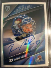 Roman Málek Team goalie signature 5/10 Tábor 25/26