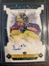 Patrik Švančara Authentic signature 07/10 Přerov 25/26