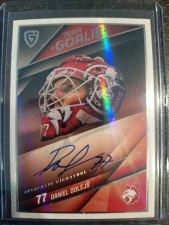 Daniel Dolejš  Team goalie signature 5/10 Frýdek 25/26