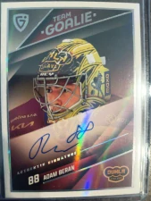 Adam Beran Team goalie signature  04/10 Jihlava 25/26