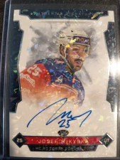 Josef Mikyska Authentic signature 03/10 Poruba 25/26