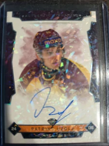 Patrik Ozols Authentic signature 06/10 Jihlava 25/26