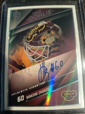 Maksim Zhukov Team goalie signature  02/10 Jihlava 25/26