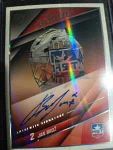 Jan Brož Team goalie signature 10/10 Třebíč 25/26